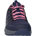 Dark Blue - Pack Shot - Hi-Tec Womens-Ladies Diamonde Low Cut Walking Shoes