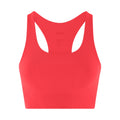 Geranium - Front - Girlfriend Collective Womens-Ladies Paloma Racerback Bra