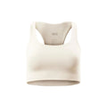 Ivory - Front - Girlfriend Collective Womens-Ladies Paloma Racerback Bra