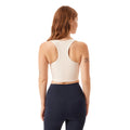 Ivory - Back - Girlfriend Collective Womens-Ladies Paloma Racerback Bra