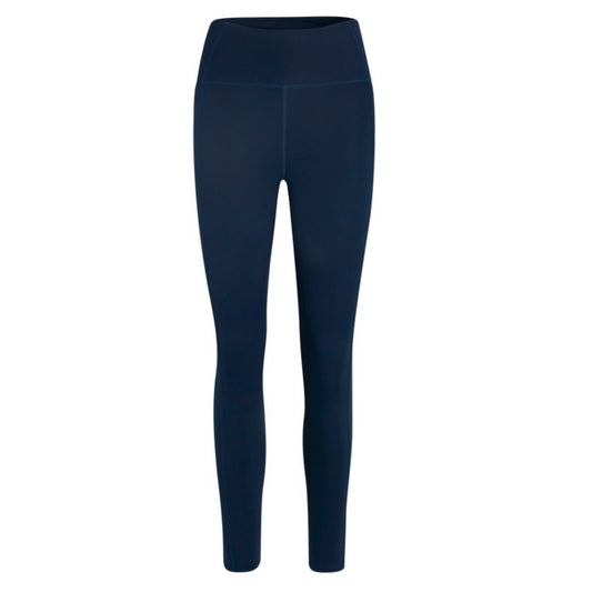 Midnight - Front - Girlfriend Collective Womens-Ladies Pocket 7-8 Leggings