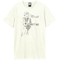 Vintage White - Front - Amplified Unisex Adult Sketch Mug Joni Mitchell T-Shirt
