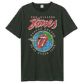 Charcoal - Front - Amplified Mens Voodoo Lounge Tour The Rolling Stones T-Shirt