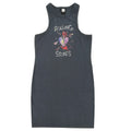 Charcoal - Front - Amplified Womens-Ladies Hackney Diamonds The Rolling Stones Fitted T-Shirt Dress