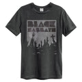 Charcoal - Front - Amplified Unisex Adult Victory Black Sabbath T-Shirt