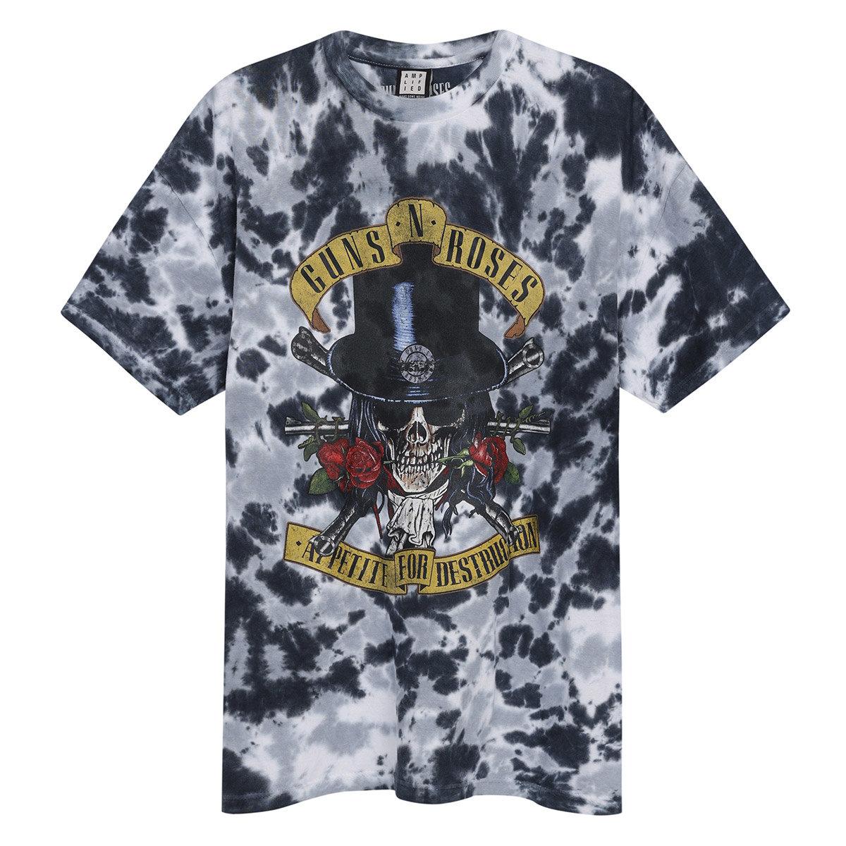 Guns N Roses Band T-Shirt - Women's T-Shirts in Cream