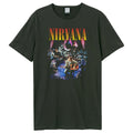 Charcoal - Front - Amplified Unisex Adult Unplugged In New York Nirvana T-Shirt