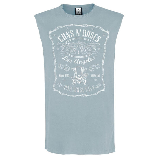 Strange Blue - Front - Amplified Mens Paradise City Guns N Roses Tank Top
