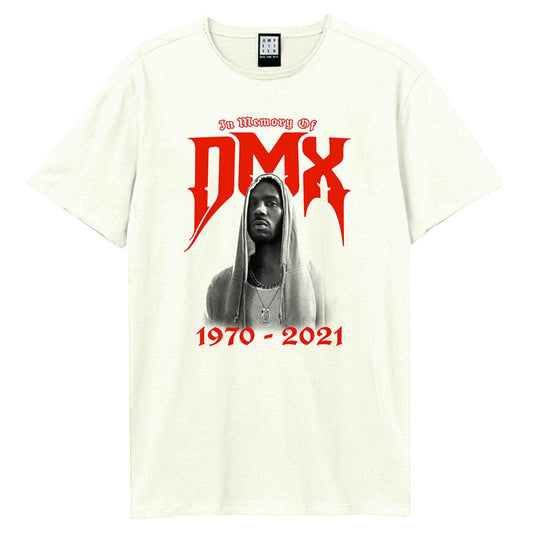 Vintage White - Front - Amplified Unisex Adult 1970-2021 DMX T-Shirt