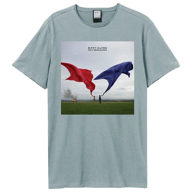Strange Blue - Front - Amplified Unisex Adult Only Revolutions Biffy Clyro T-Shirt