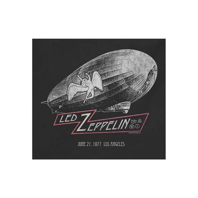Charcoal - Side - Amplified Womens-Ladies Dazed And Confused Led Zeppelin Crop Top