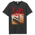 Charcoal - Front - Amplified Unisex Adult Self Titled Korn T-Shirt