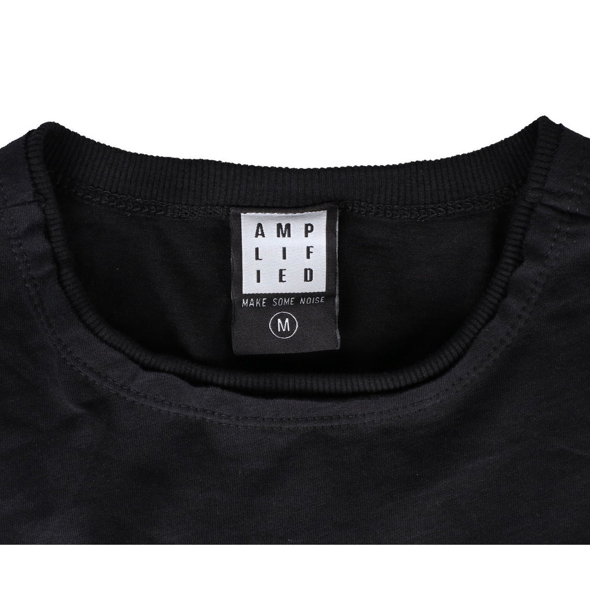 Black - Side - Amplified Unisex Adult Live At Donington AC-DC T-Shirt
