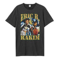Charcoal - Front - Amplified Unisex Adult Group Bootleg Eric B. & Rakim T-Shirt