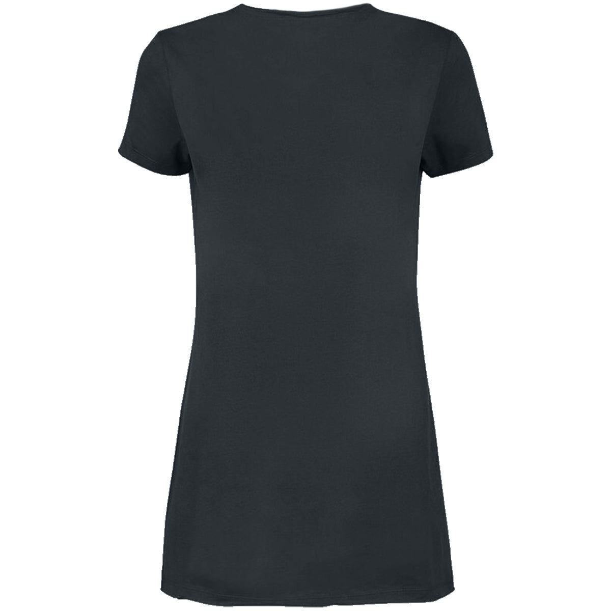 Charcoal - Back - Amplified Womens-Ladies Wicked World Black Sabbath T-Shirt Dress