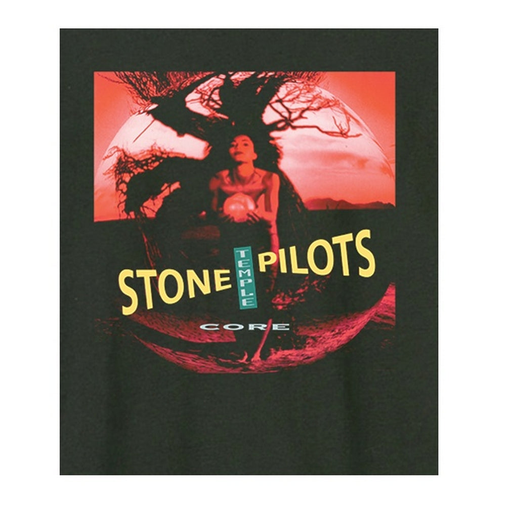 Charcoal - Back - Amplified Unisex Adult Core Album Cover Stone Temple Pilots T-Shirt