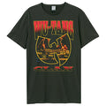 Charcoal - Front - Amplified Unisex Adult Bootleg Red Storm Wu-Tang Clan T-Shirt