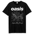 Black - Front - Amplified Unisex Adult Definitely Maybe Oasis T-Shirt