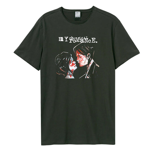 Charcoal - Front - Amplified Unisex Adult Three Cheers My Chemical Romance T-Shirt