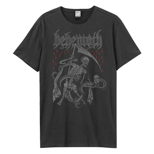 Charcoal - Front - Amplified Unisex Adult Death Entity Behemoth T-Shirt