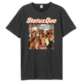 Charcoal - Front - Amplified Unisex Adult Whatever You Want Status Quo T-Shirt