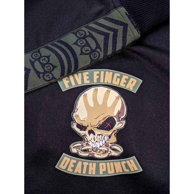 Black - Lifestyle - Amplified Mens Sin City FC Five Finger Death Punch Jacket