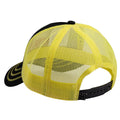 Black-Yellow - Back - Amplified AC-DC Trucker Cap