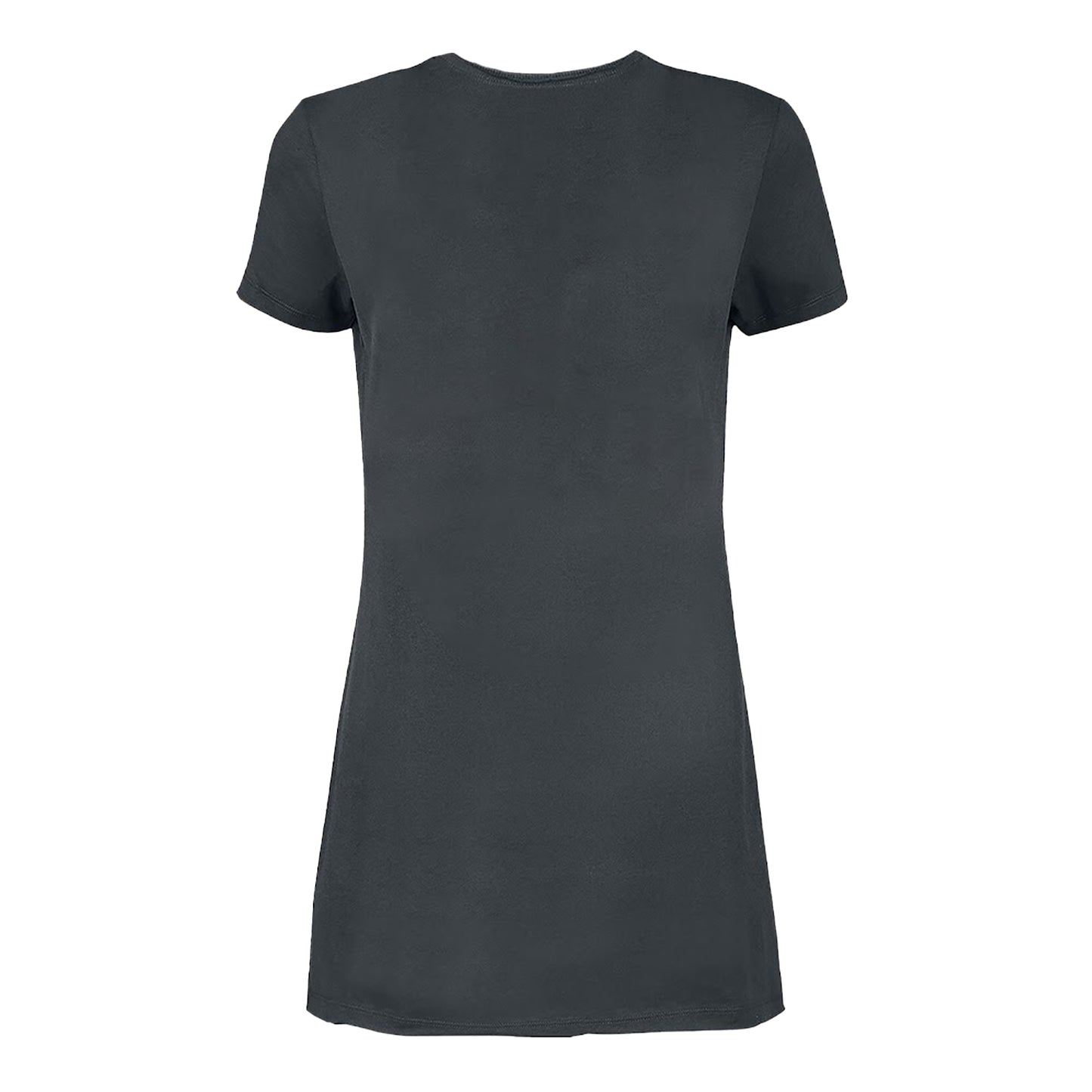 Charcoal - Back - Amplified Womens-Ladies Serpent Triangle Queens Of The Stone Age T-Shirt Dress
