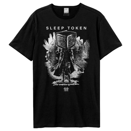 Black - Front - Amplified Unisex Adult Axe Samarui Sleep Token T-Shirt