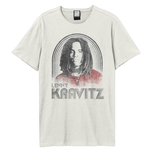 Vintage White - Front - Amplified Unisex Adult Mamma Said Lenny Kravitz T-Shirt