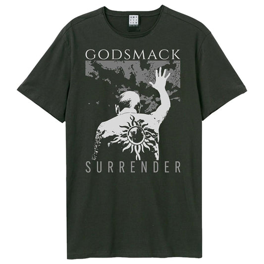 Charcoal - Front - Amplified Unisex Adult Surrender Godsmack T-Shirt