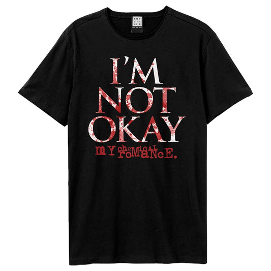 Black - Front - Amplified Unisex Adult I´m Not Okay My Chemical Romance T-Shirt