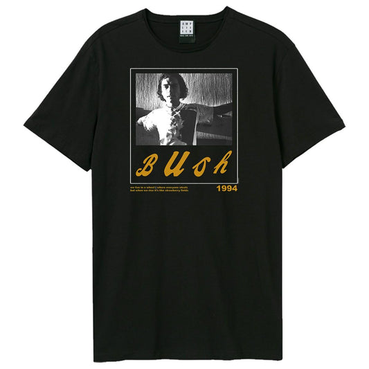 Black - Front - Amplified Unisex Adult 1994 Bush T-Shirt