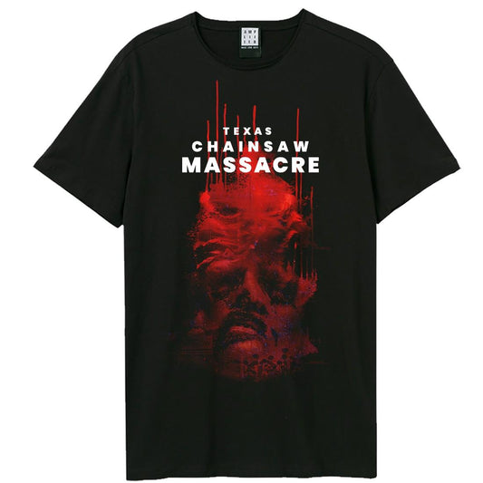 Black - Front - Amplified Unisex Adult Texas Chainsaw Massacre Halloween T-Shirt