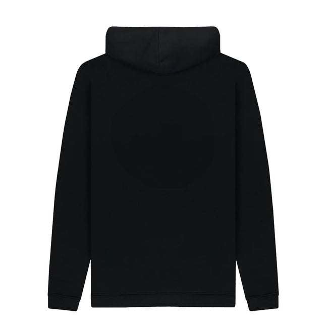 Black - Back - Amplified Unisex Adult Skull And Flames Spinal Tap Hoodie