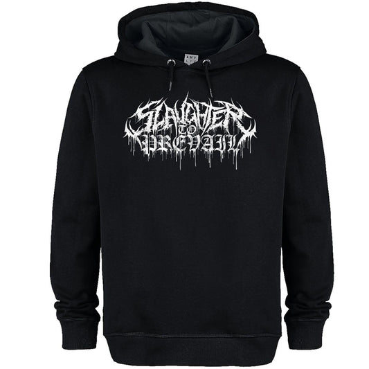 Black - Front - Amplified Unisex Adult Metal Logo Slaughter To Prevail Hoodie