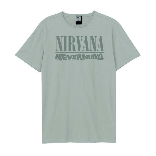 Strange Blue - Front - Amplified Unisex Adult Nevermind Nirvana T-Shirt