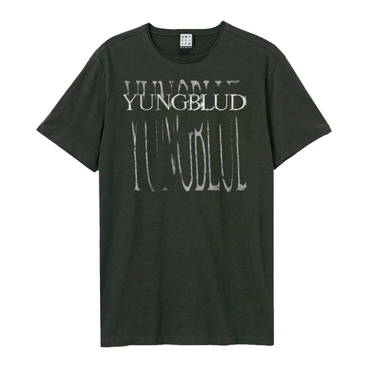 Charcoal - Front - Amplified Unisex Adult Idols Logo Yungblud T-Shirt