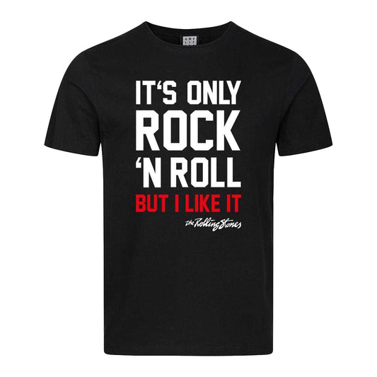 Black - Front - Amplified Unisex Adult It´s Only Rock N Roll The Rolling Stones T-Shirt