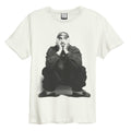 Vintage White - Front - Amplified Unisex Adult Contemplation Tupac Shakur T-Shirt