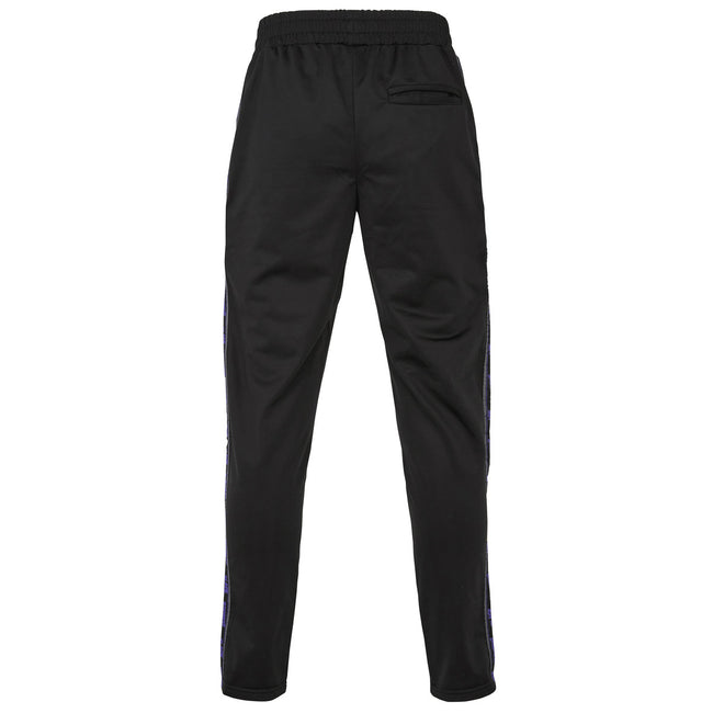 Black - Back - Amplified Mens Tricot Black Sabbath Tracksuit Bottoms