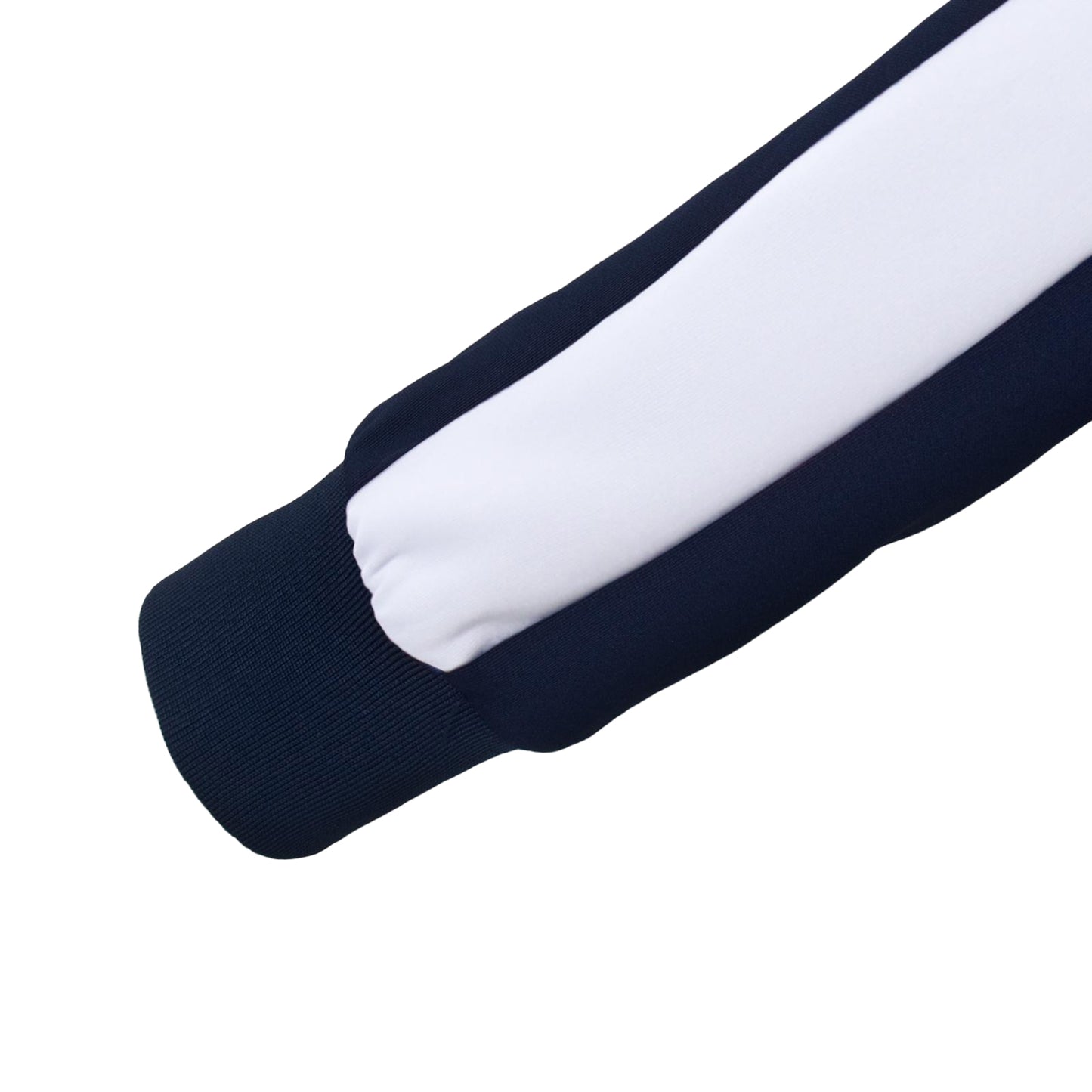 Navy-White - Close up - Scottish FA Mens Track Jacket