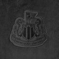 Grey - Side - Newcastle United FC Mens Crest Fleece Dressing Gown
