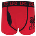 Red - Front - Liverpool FC Mens Crest Boxer Shorts