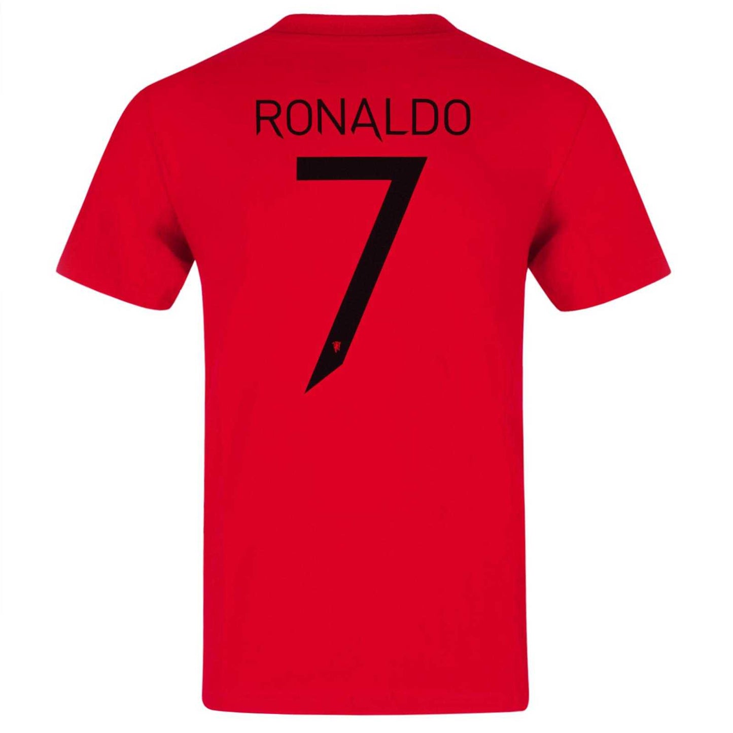 Red - Back - Manchester United FC Mens Graphic T-Shirt