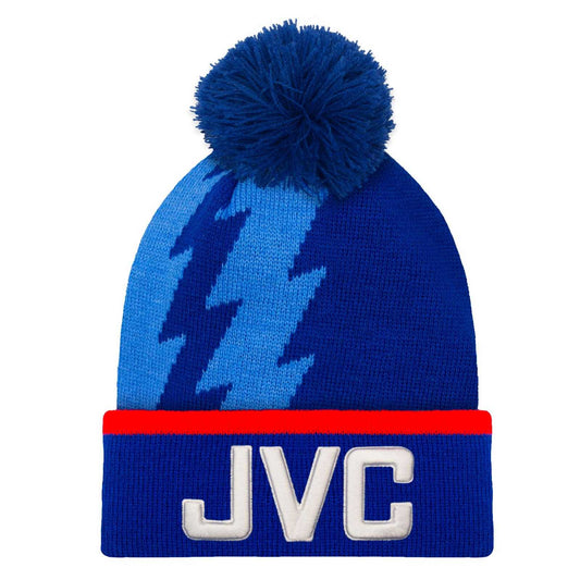 Blue - Front - Fan Originals Gunners 1995 Away Kit Bobble Beanie