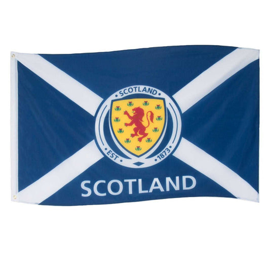 Blue - Front - Scottish FA Crest Flag
