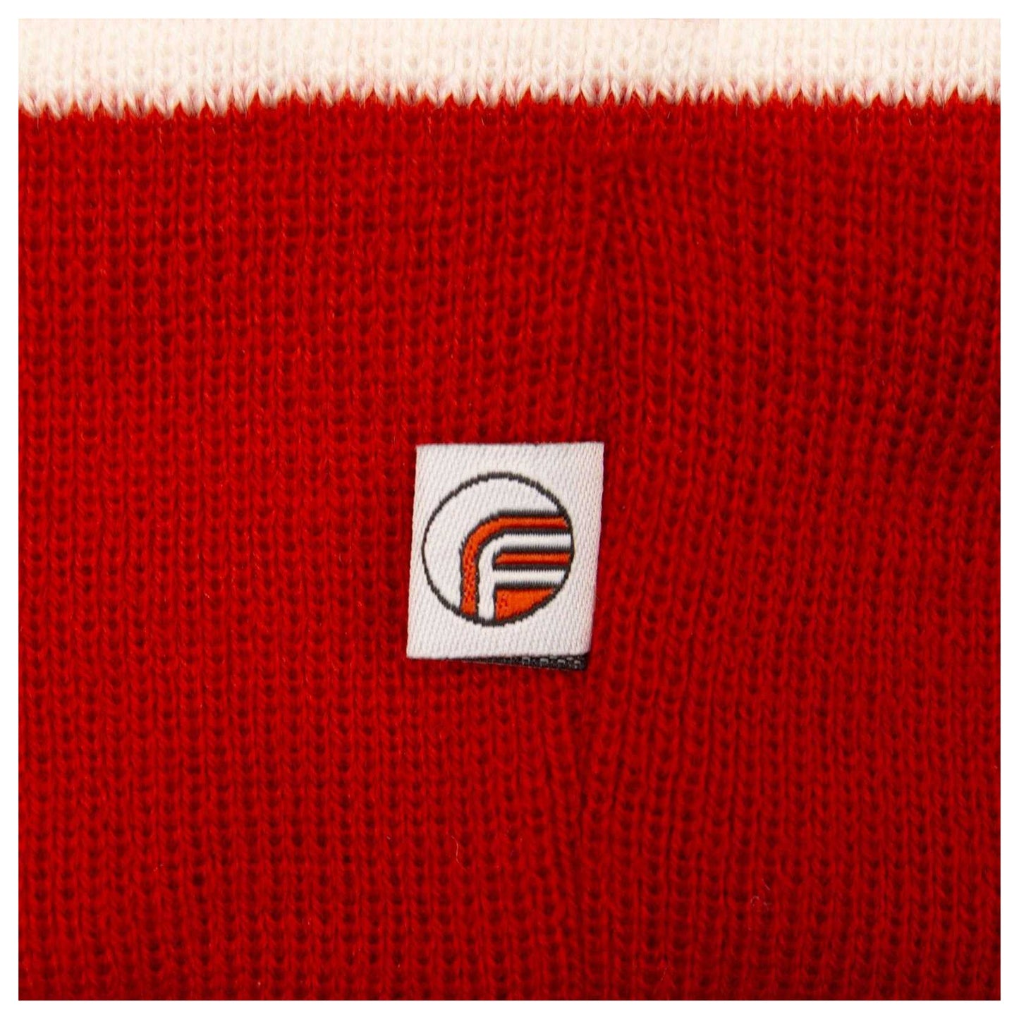 Red-White - Close up - Fan Originals Gunners 1994 Home Kit Bobble Beanie
