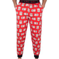 Red-Multicoloured - Front - Liverpool FC Mens Pyjama Bottoms