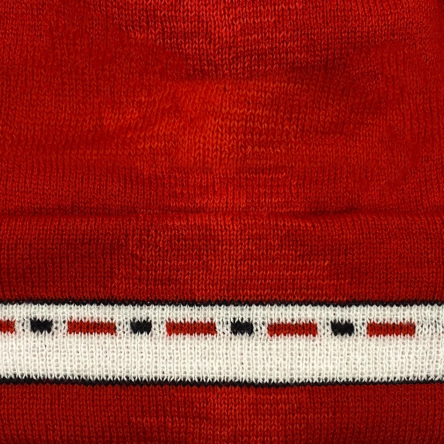 Red - Close up - Fan Originals United 1990 Home Kit Beanie